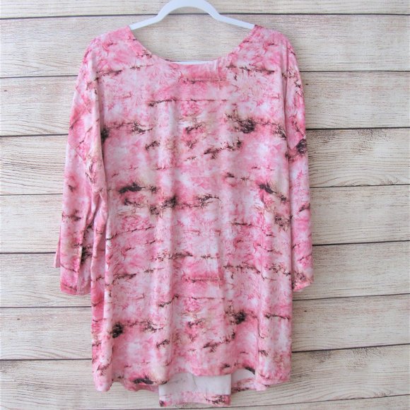 Soft Surroundings Magenta Tunic Top - Picture 3 of 10